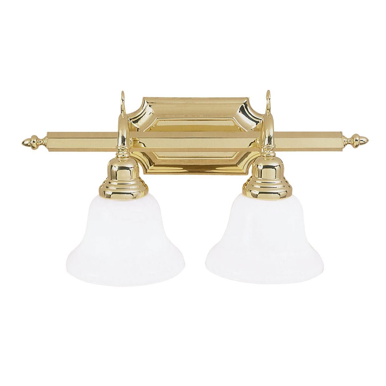 French Regency 19 Inch 2 Light Bath Vanity Light by Livex Lighting